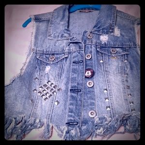 Punky Jean Vest